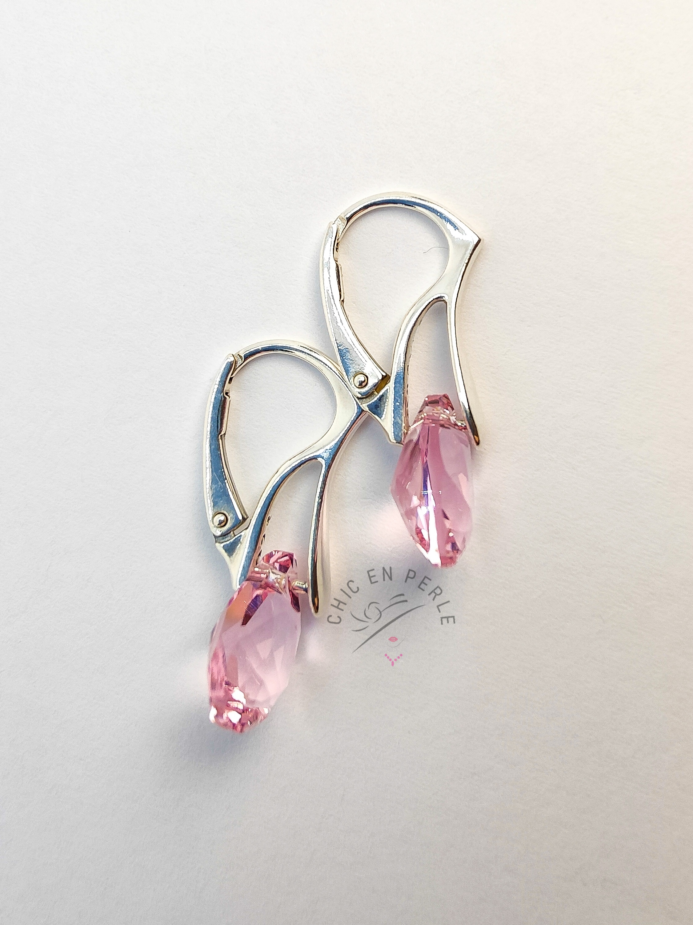 Boucle d'oreille cristal Swarovski