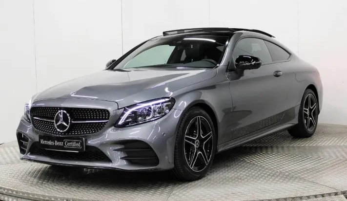 Mercedes-benz Classe C Coupe 200 184ch AMG Line 9G Tronic, 992 GRIS SELENITE