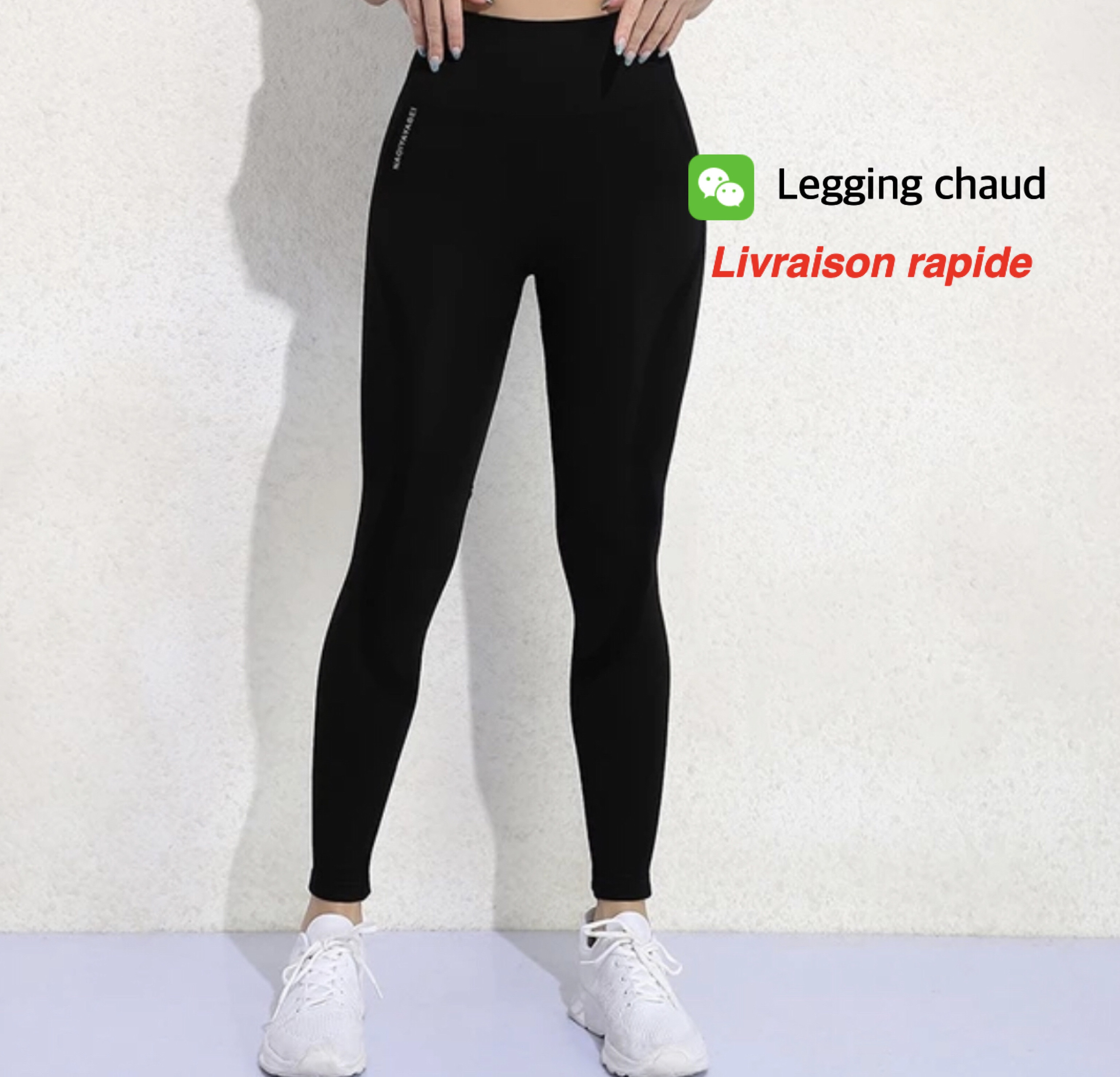 Legging chaud en velours (L)