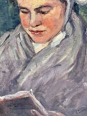 tableau ancien huile - Miniature 3