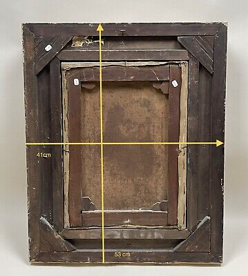 tableau ancien huile - Miniature 5