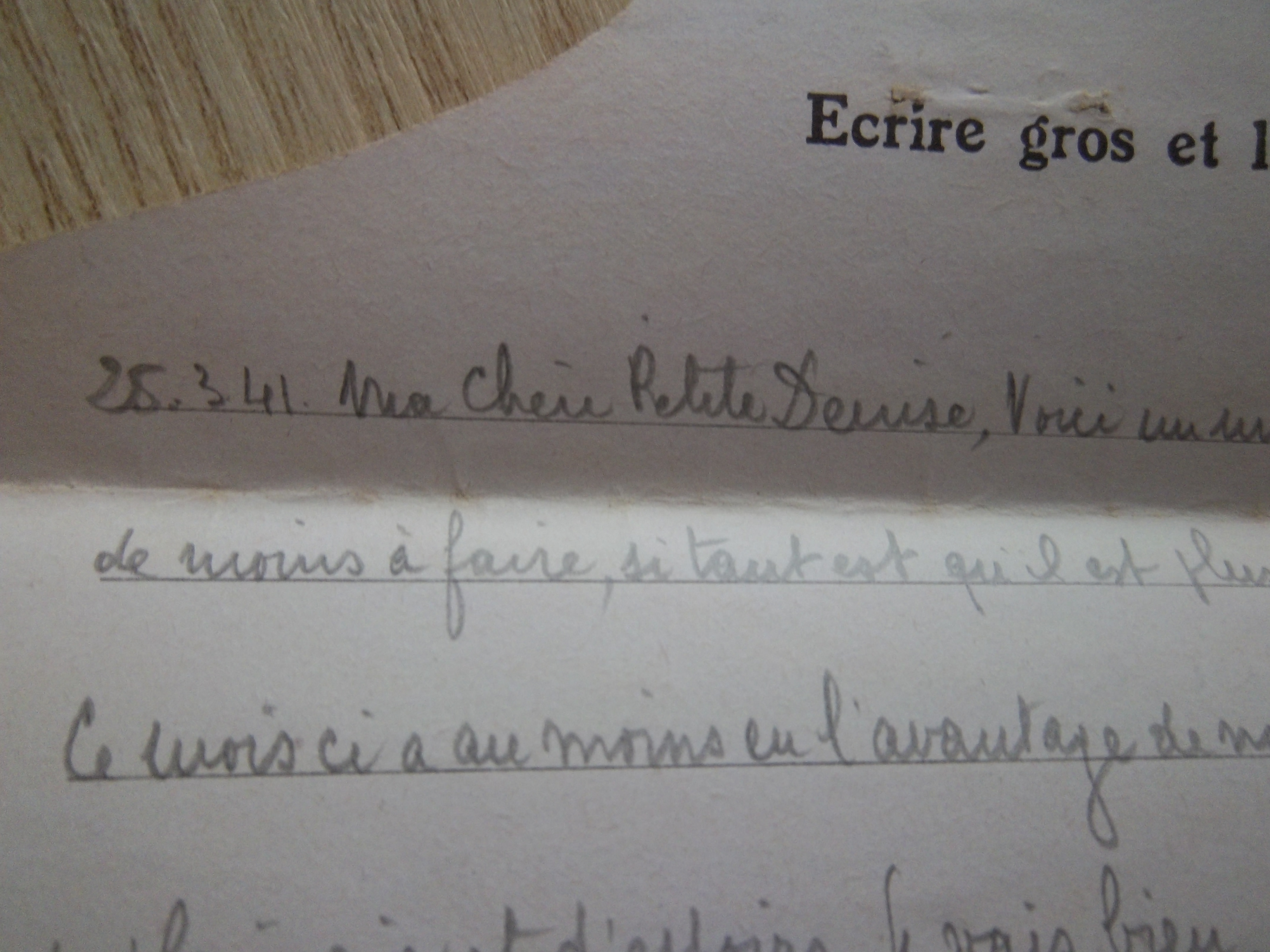 Correspondance de prisonnier de guerre - Document militaire rare - Miniature 4