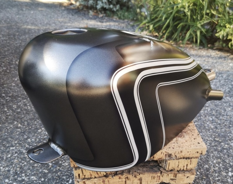 Réservoir pour moto,bobber - Miniature 3
