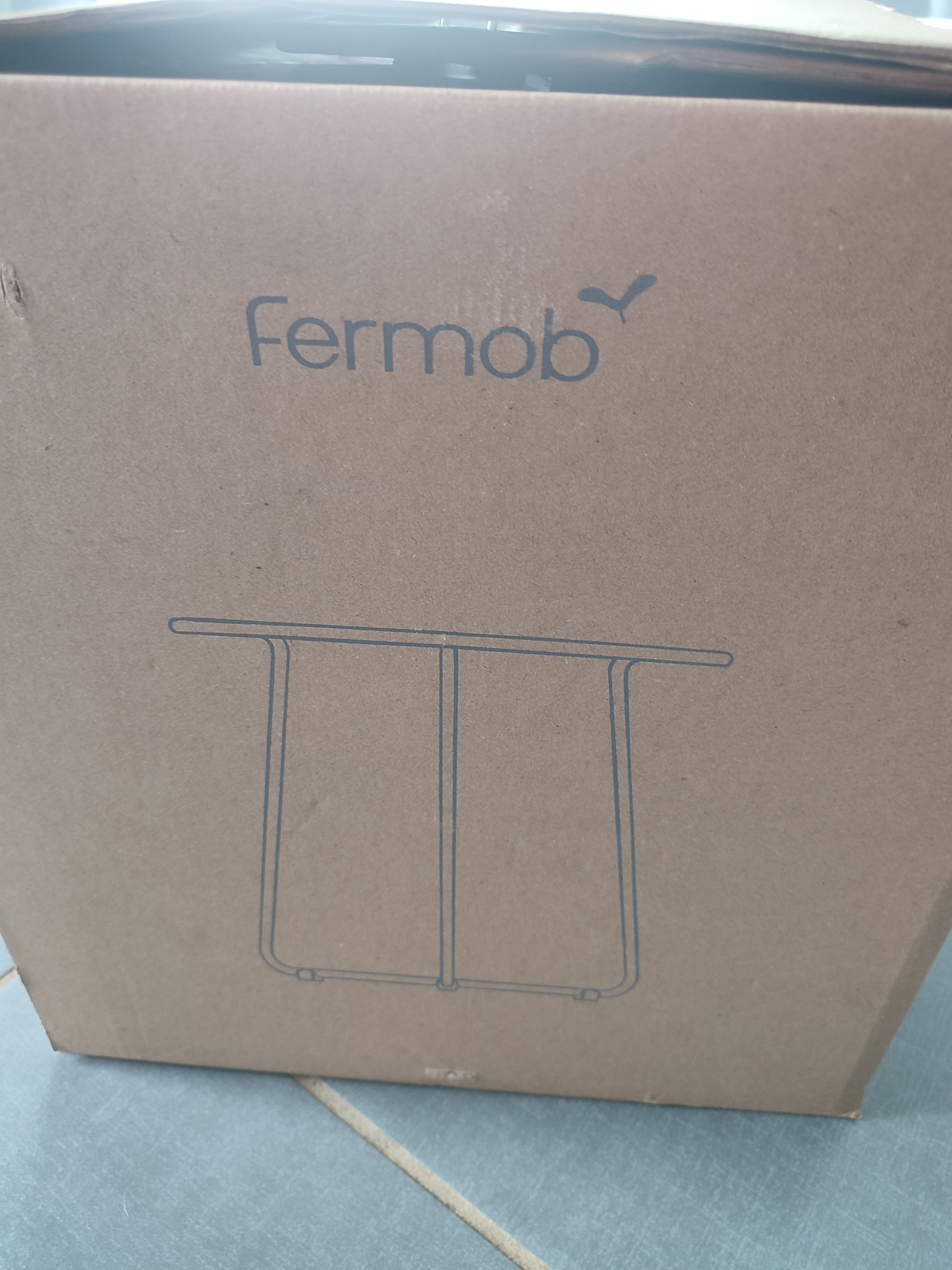 Table ronde en acier fermob