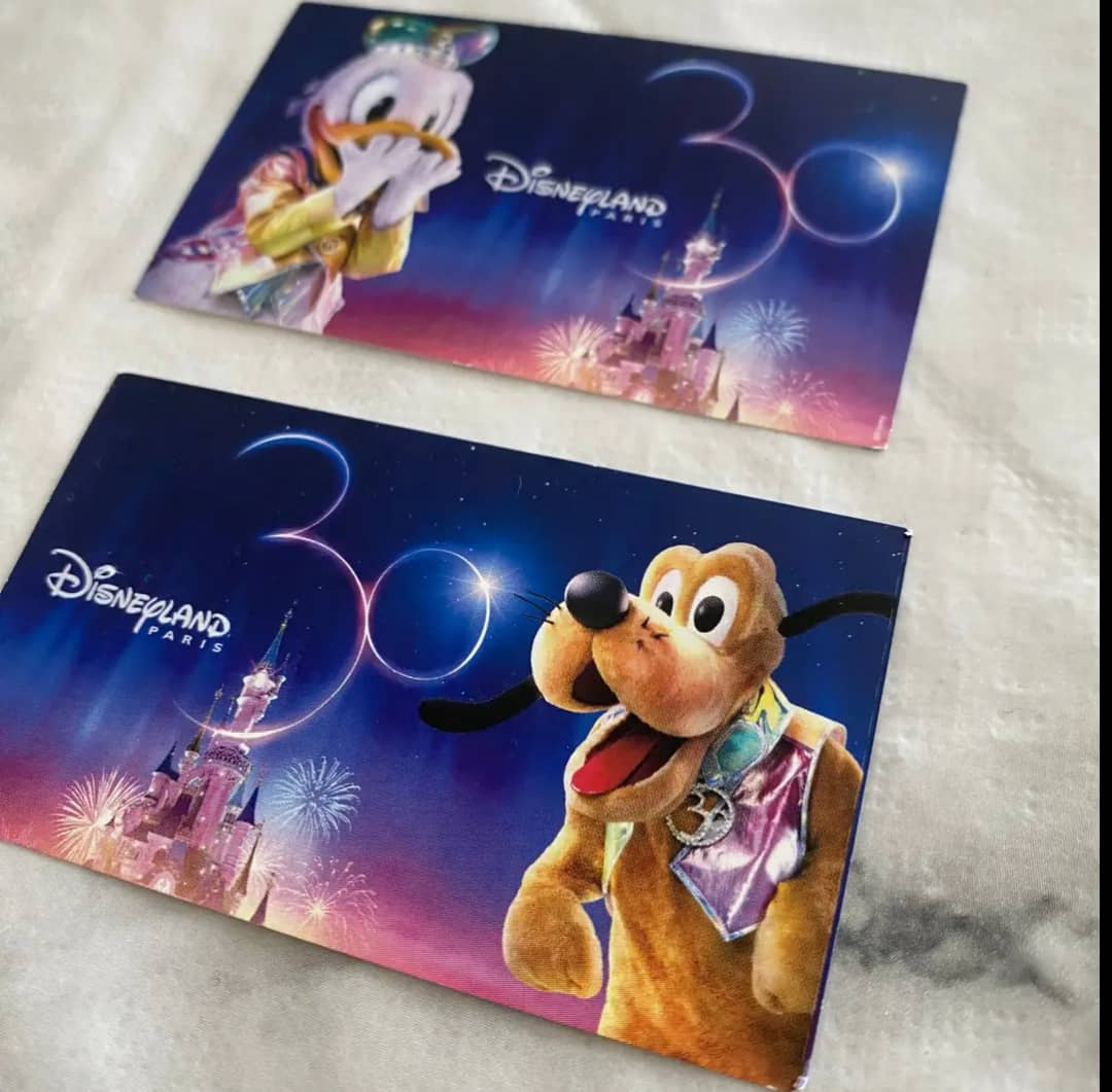 Je met en vente Billets Disney