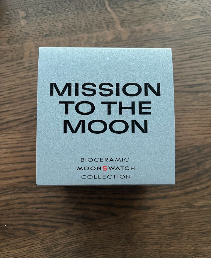 Omega swatch mission to the moon