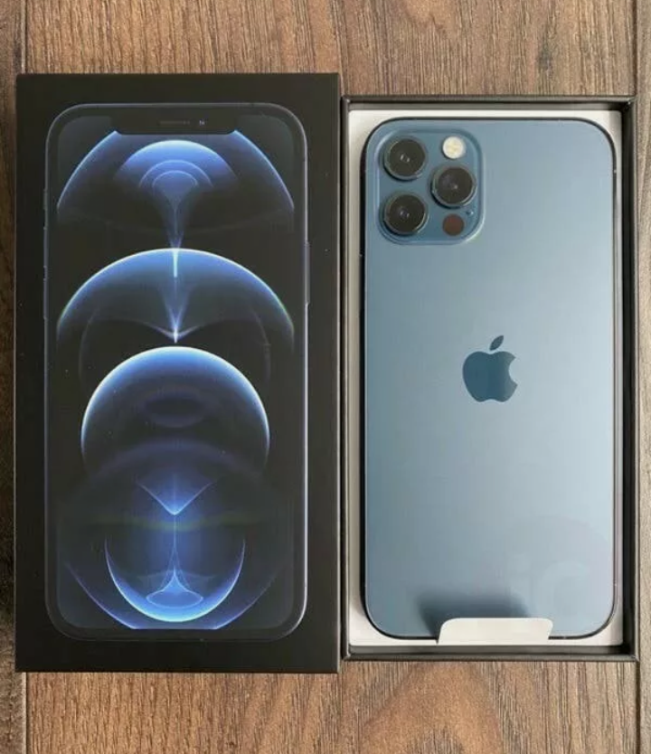 Apple iPhone 12 pro max - 256 Go - bleu pacifique (débloqué)