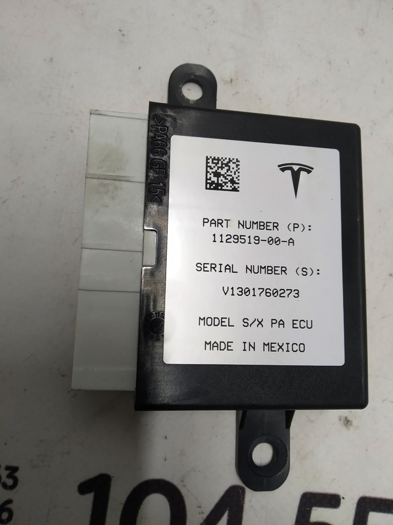Unité de commande du frein de stationnement et des capteurs de stationnement Tesla modèle S REST, Te