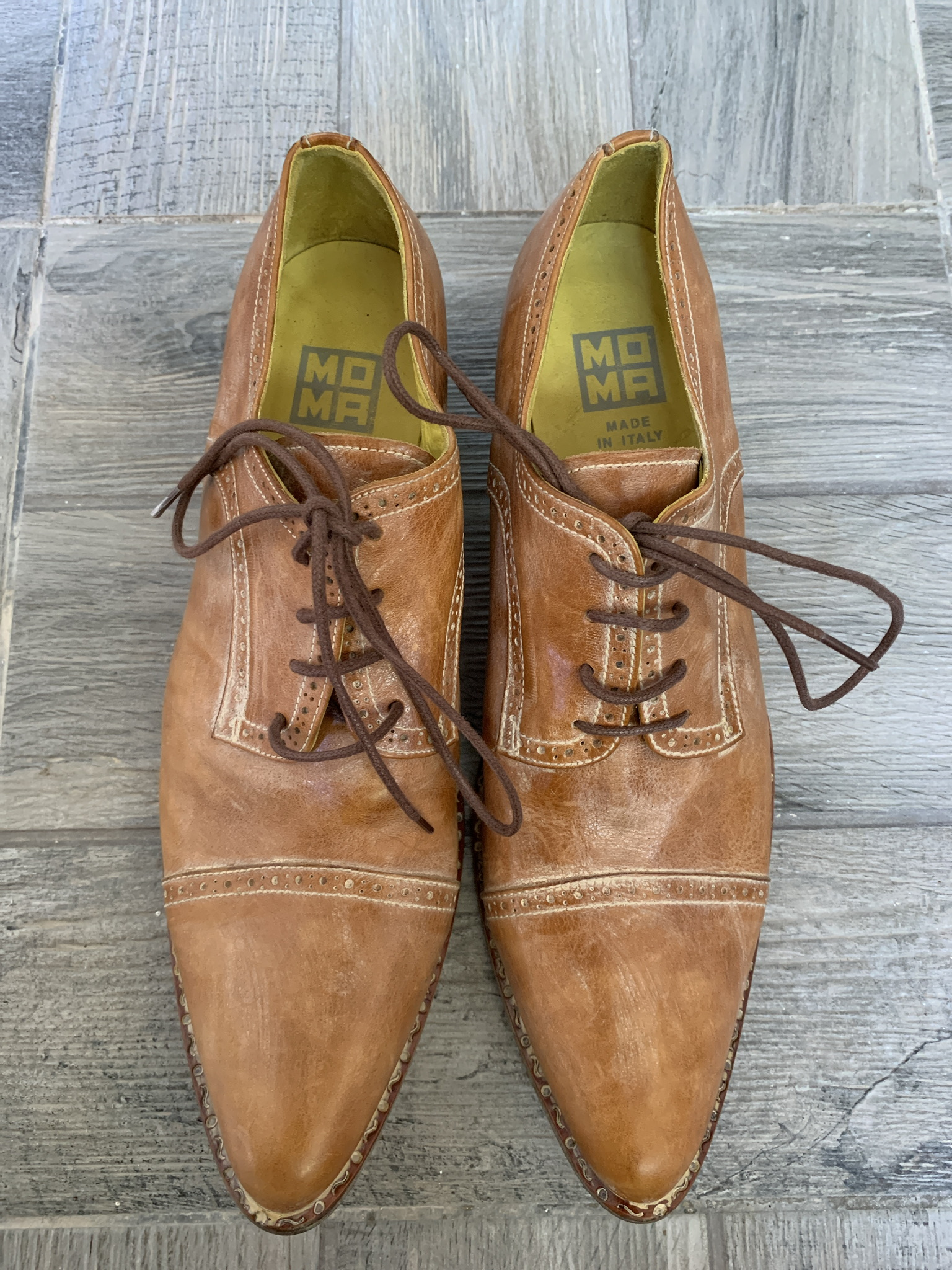 Chaussures en cuir MOMA T39
