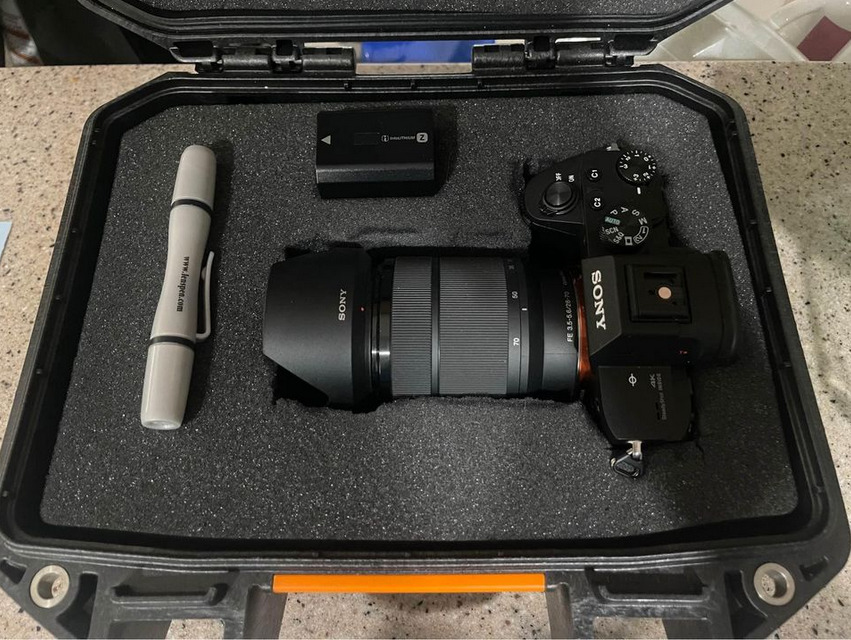 Vente de mon appareil photo Sony A7 III