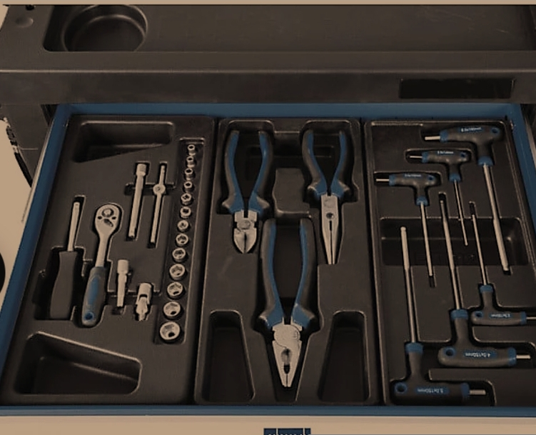 Scheppach Servante d'atelier TW1000 avec outils inclus - Miniature 2