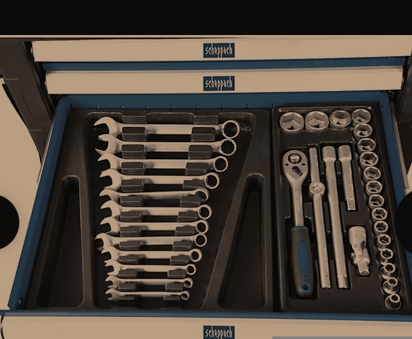 Scheppach Servante d'atelier TW1000 avec outils inclus - Miniature 3