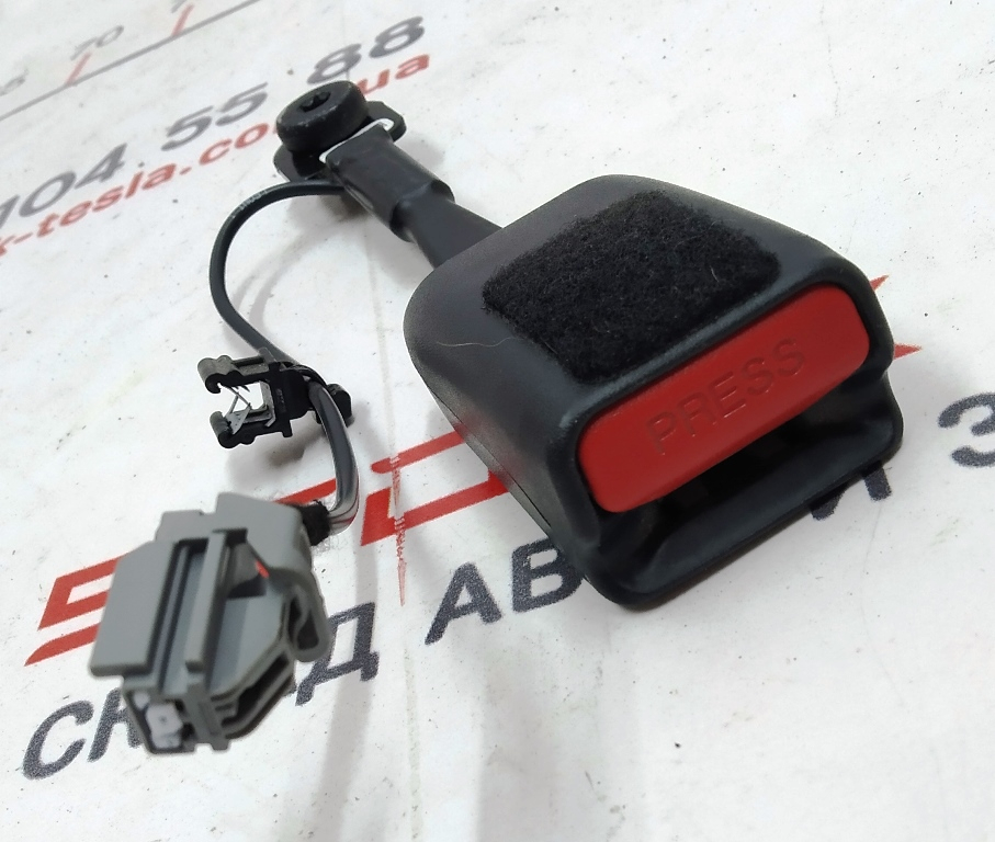 Boucle de ceinture de sécurité conducteur/passager NOIR Tesla 3,Y
1090323-01-D