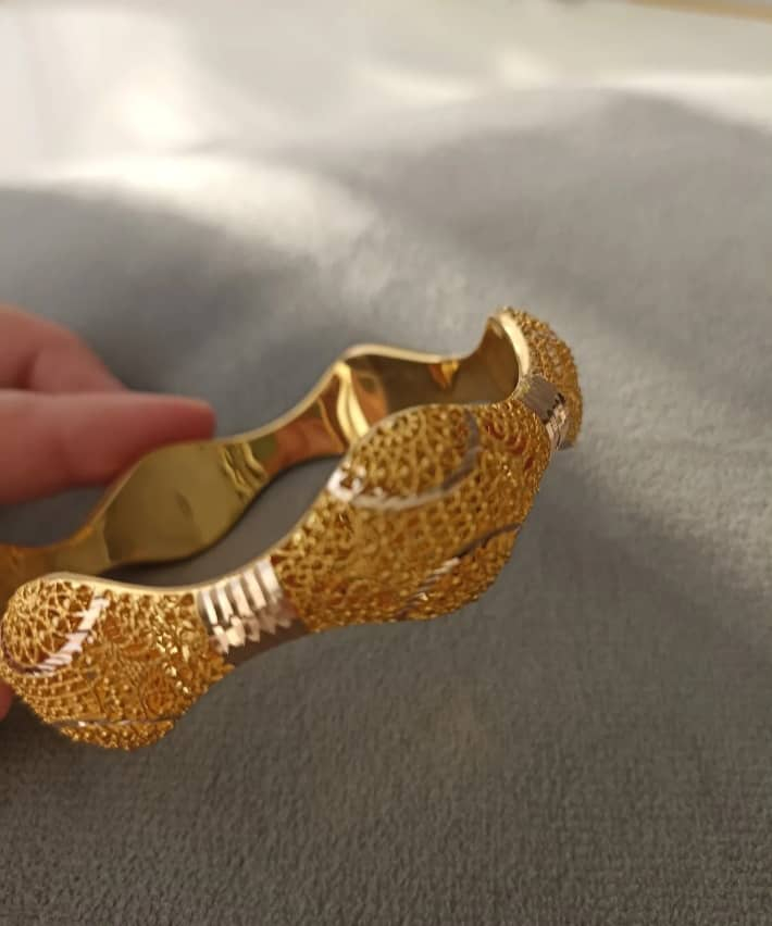 Bracelet en or véritable 585 (14 carats) magnifique 15,31 grammes