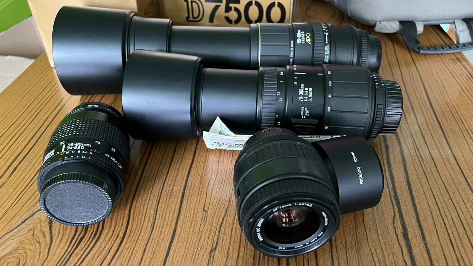 Nikon D7500 20,9 Mpix Appareil Photo Reflex Numérique - Noir avec Accessoires - Miniature 3