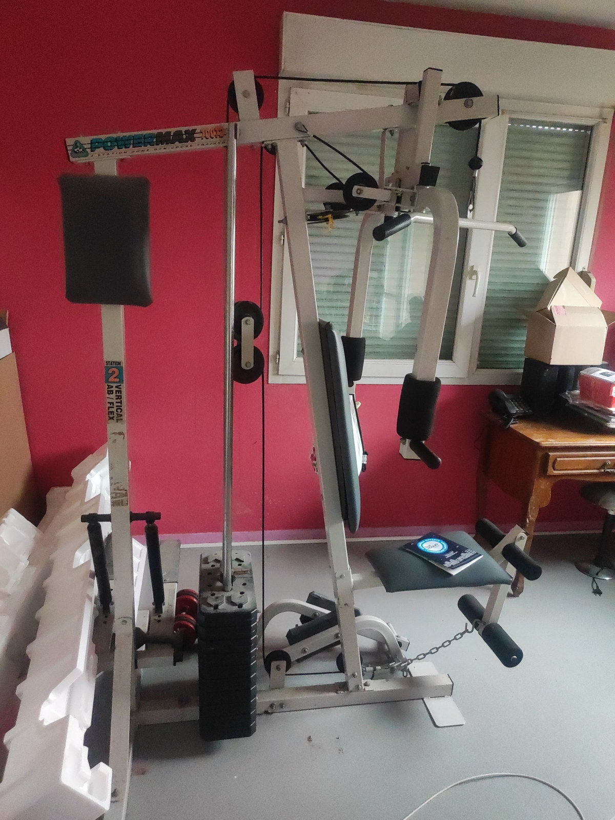 Vends appareil de musculation weider