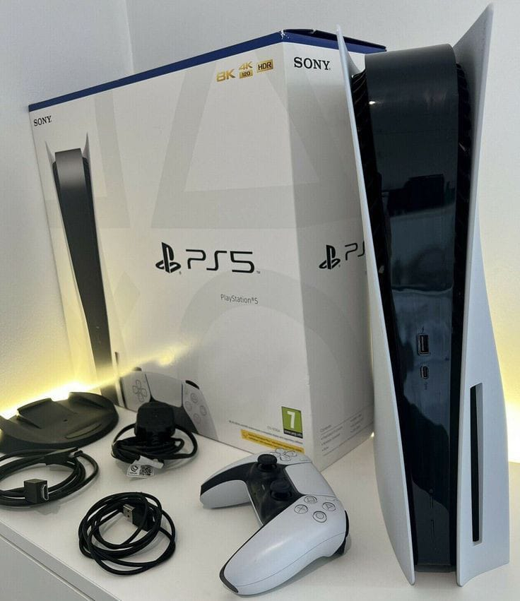 Appareil Sony Ps5 avec tous les accessoires. - Miniature 3