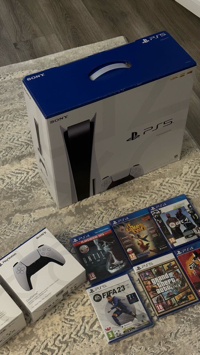 Appareil Sony Ps5 avec tous les accessoires. - Miniature 5