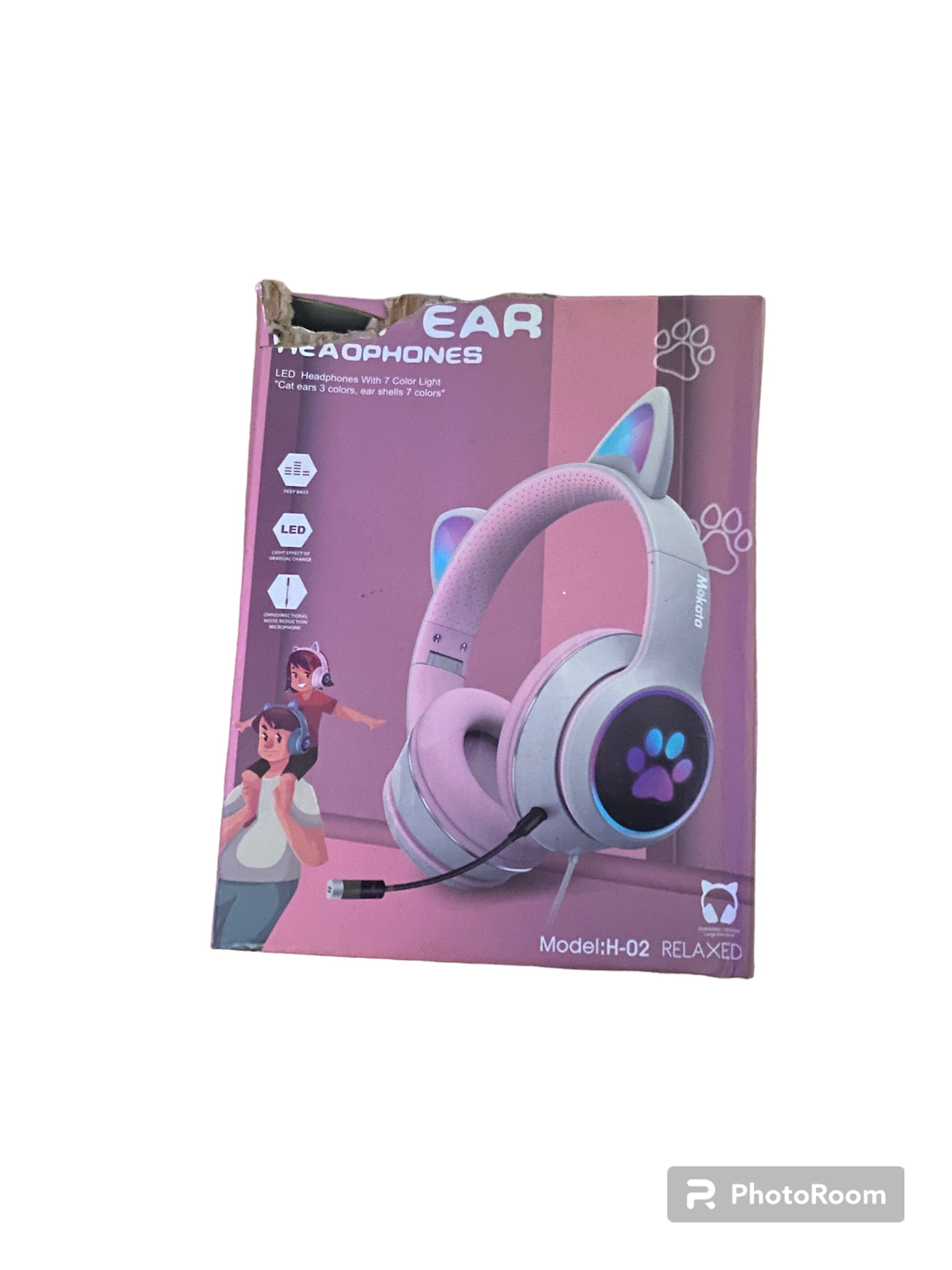 Headphones gamer rose - Miniature 2