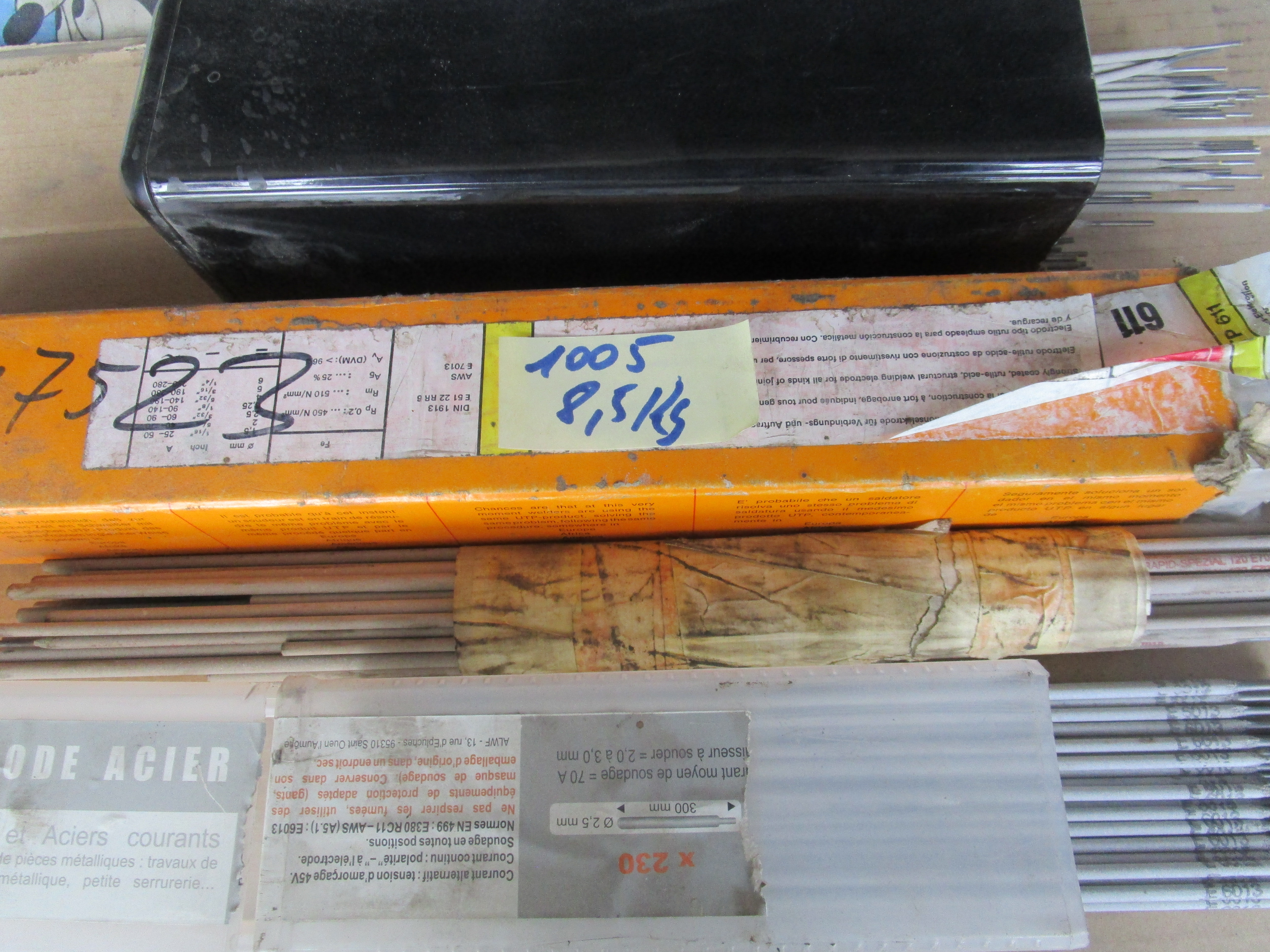 Baguettes de soudure