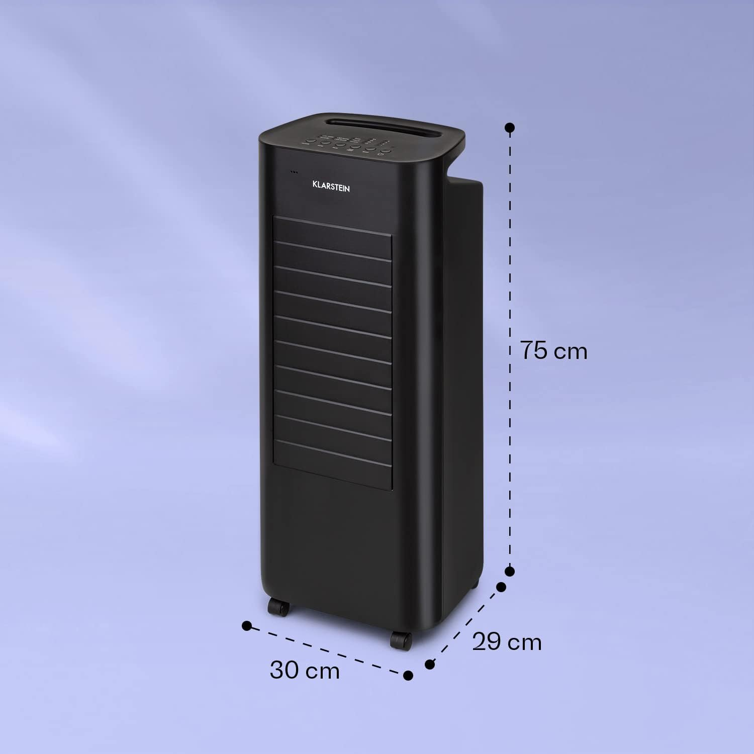Klarstein Rafraichisseur d'Air Mobile, Refroidisseur d'Air par
Evaporation, - Miniature 7