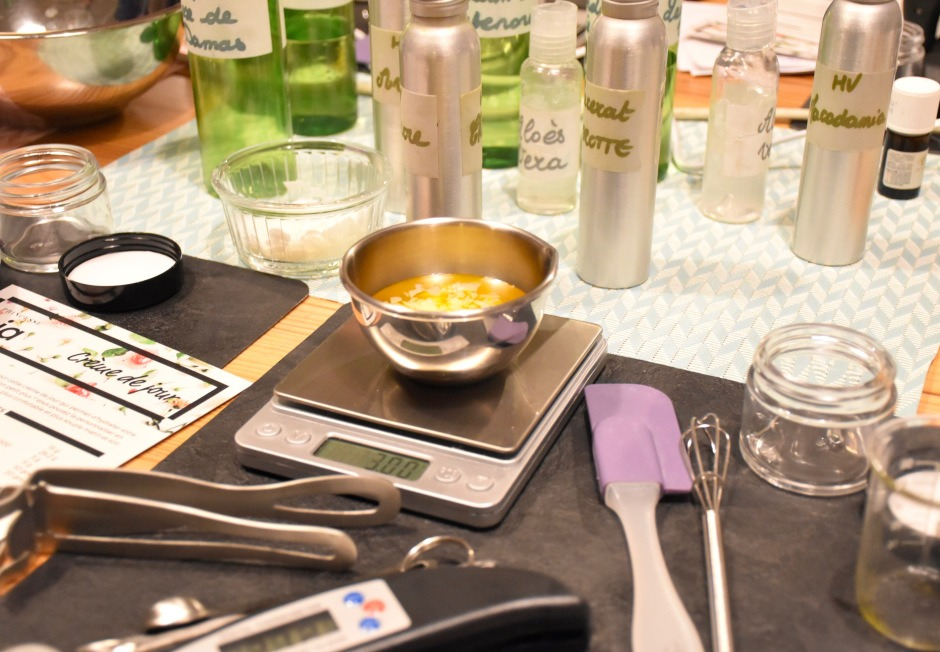 cours en ligne cosmétique et savonnerie