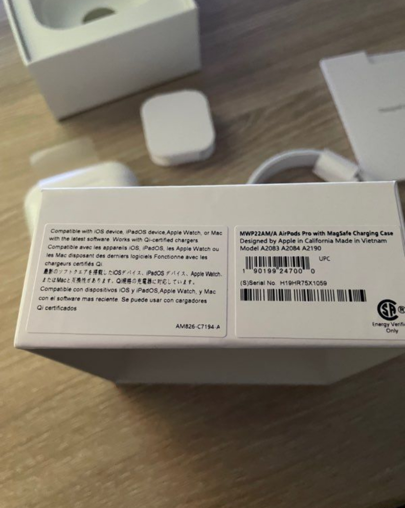 Air pod pro neuf utilisé 3fois
