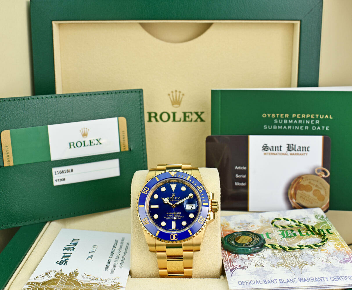 Rolex 40mm 18kt