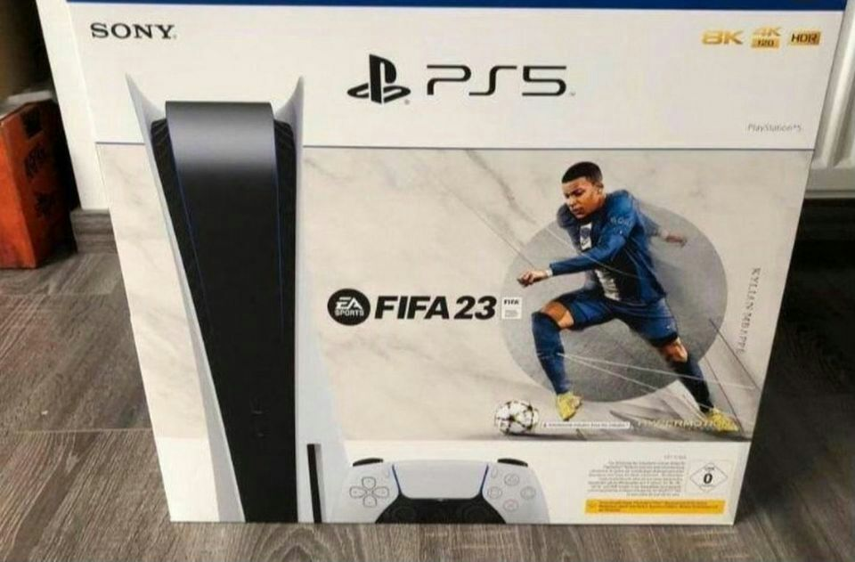 PlayStation 5 fifa 2023 + facture d'achat avec garantir deux ans