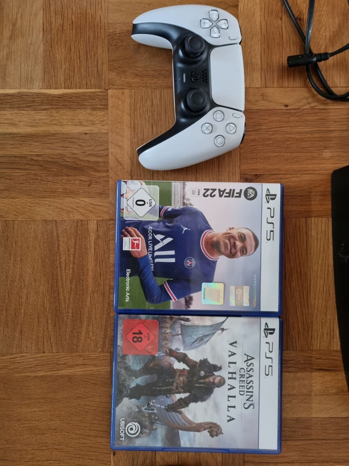 Édition de disque Playstation 5 utilisée PLUS 2 jeux