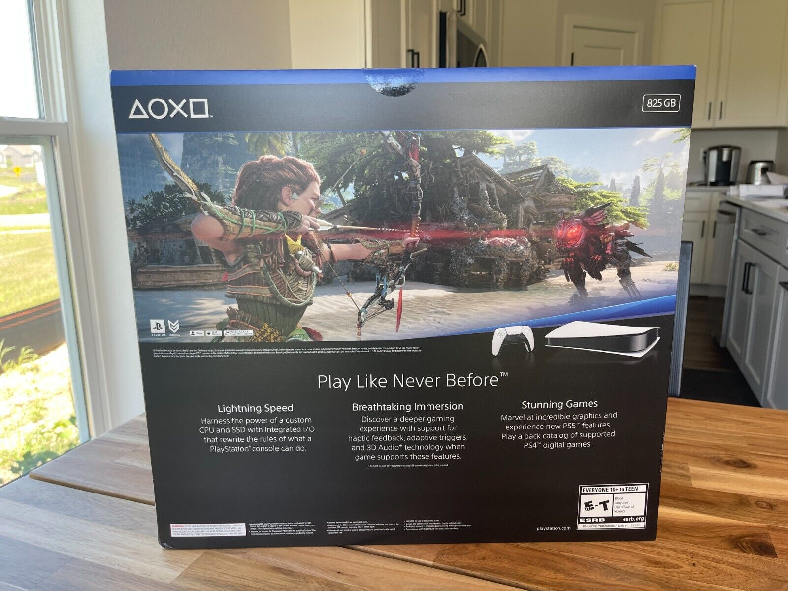 Sony PS5 PlayStation 5 Digital Edition Console Pack Horizon - Miniature 2