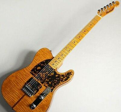 Guitare électrique chinoise Prince Hs Anderson & Hohner Madcat Mad Tele ambrée