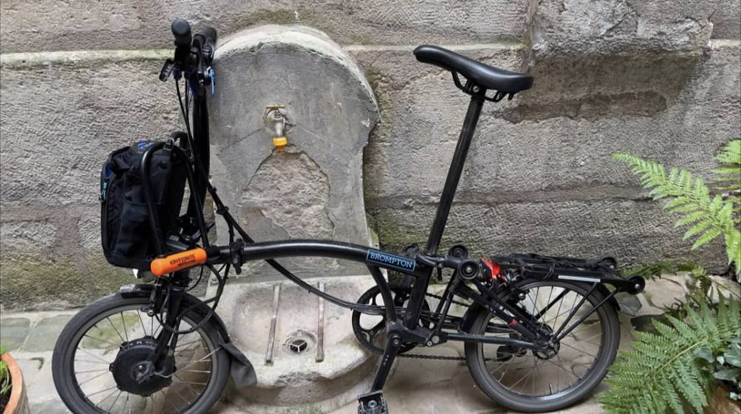 Vélo brompton electric 6 Vitesse + sac - Miniature 5