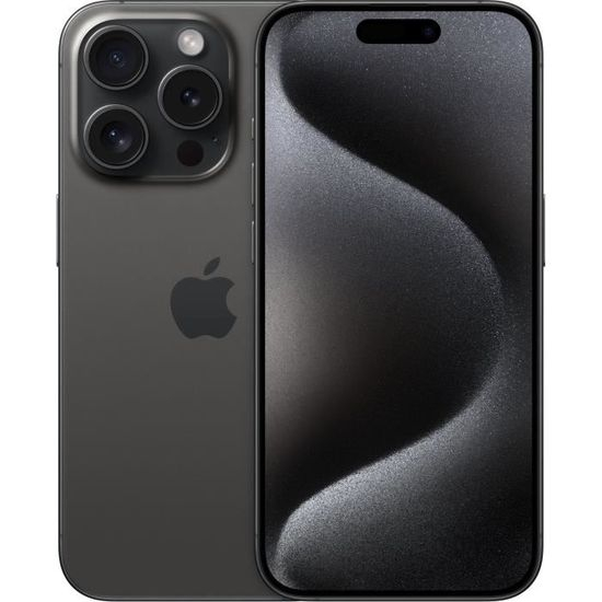 iPhone 15 Pro 128 GB noir titanium
