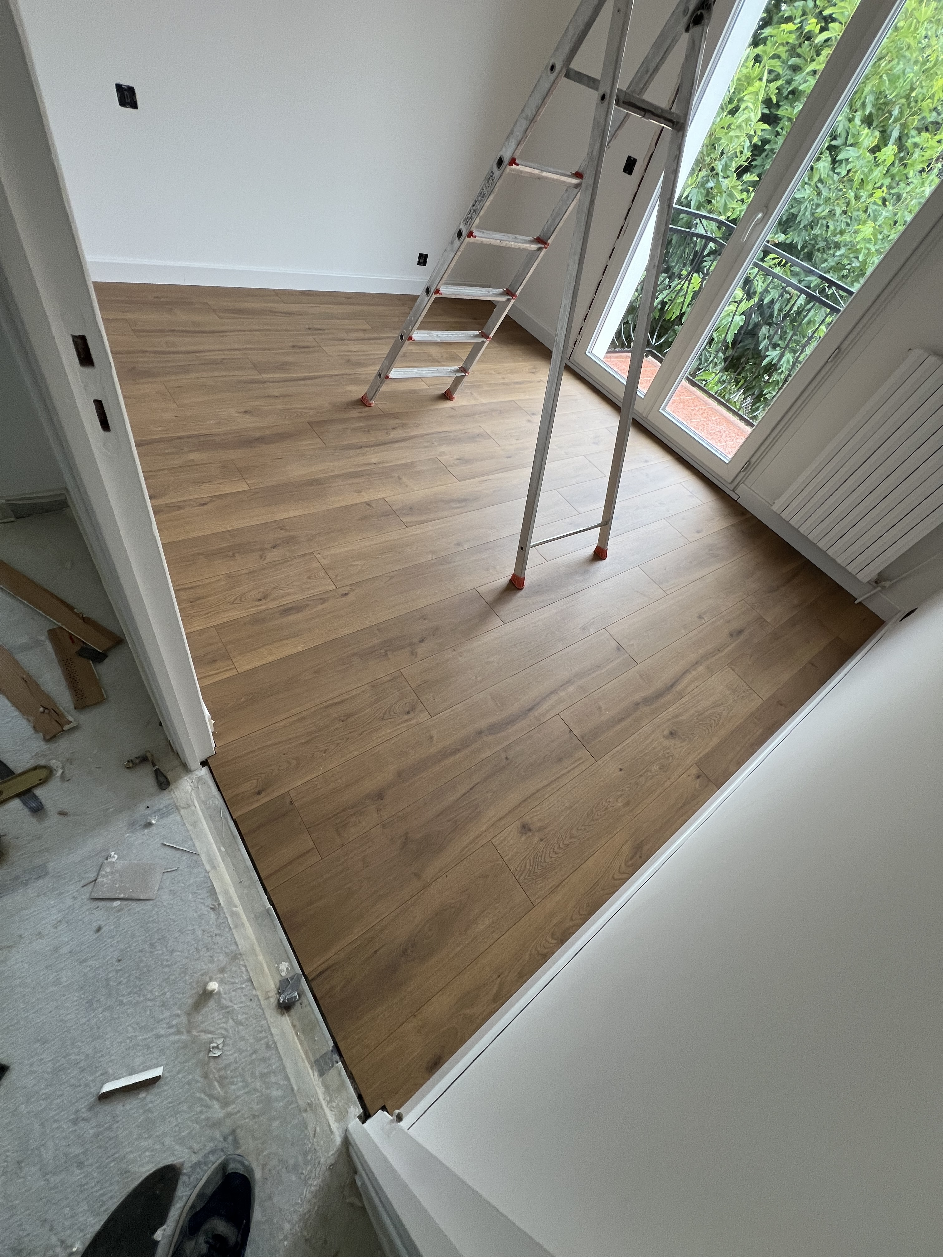 Pose Parquet flottant stratifié - Miniature 2
