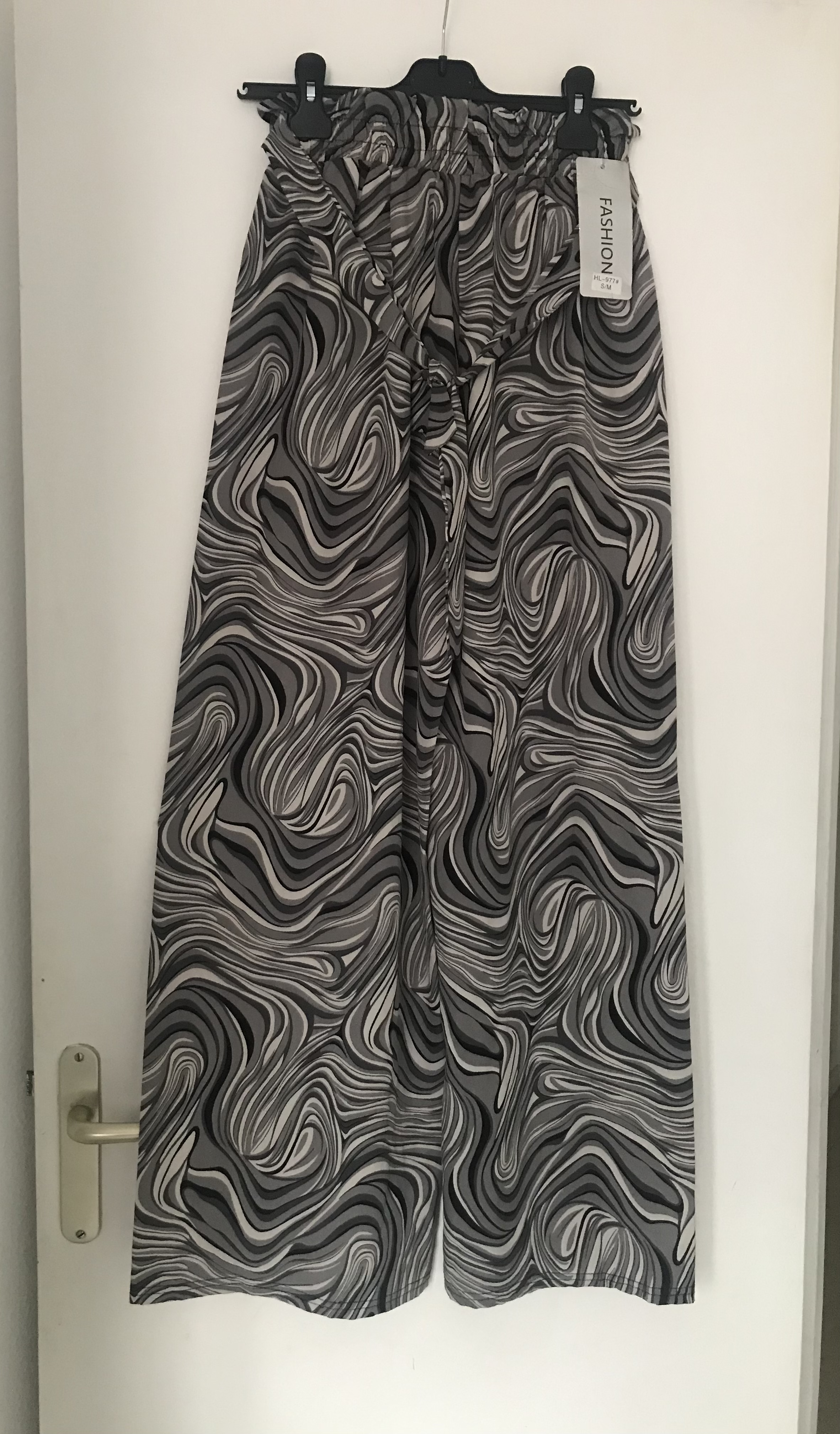 Pantalon largue gris