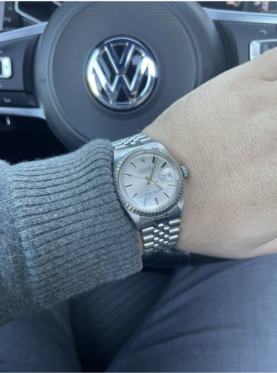 Impeccable ROLEX DATE JUST OYSTER PERPETUAL