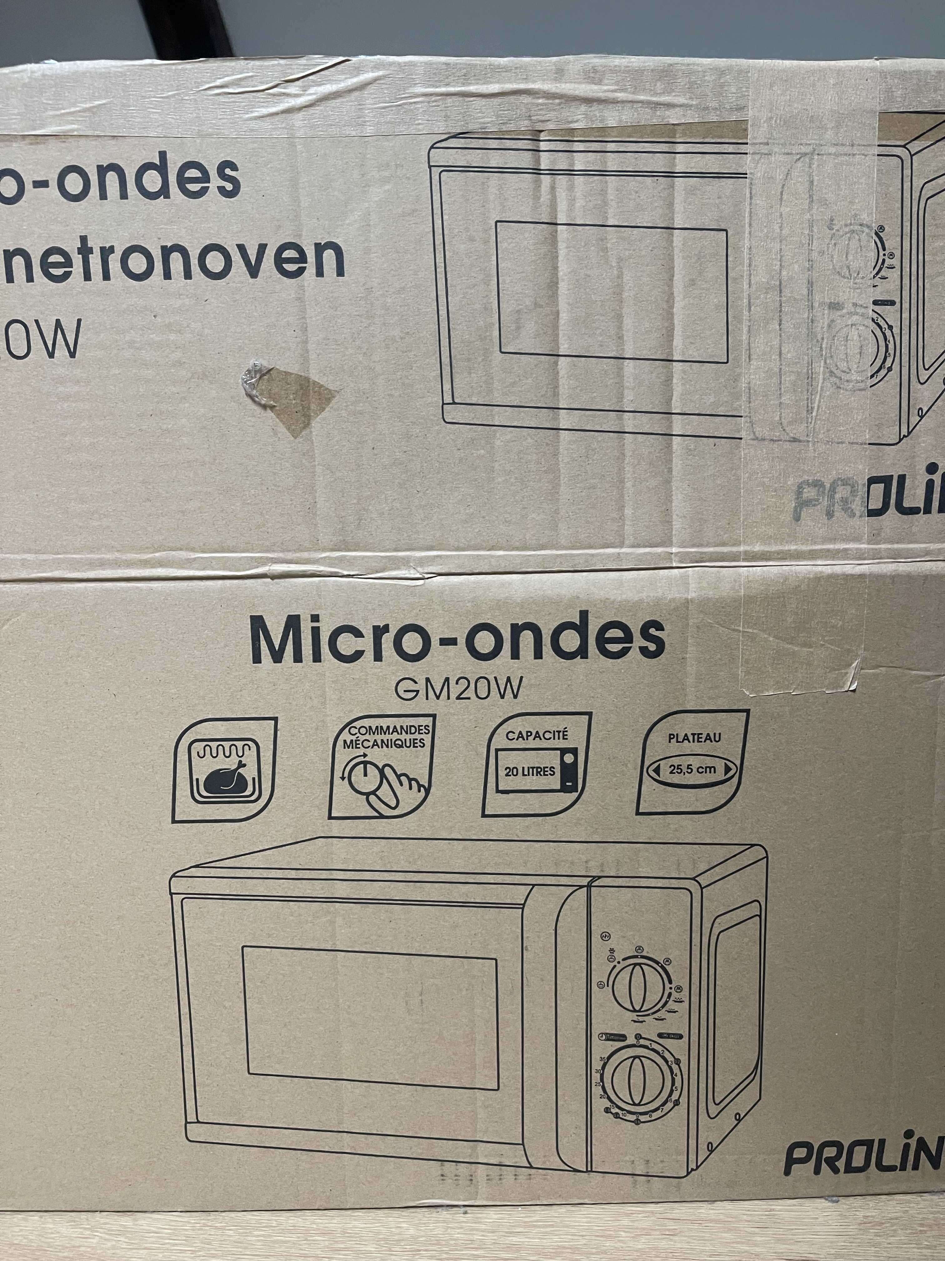 Micro-ondes Proline en excellent état - Miniature 4