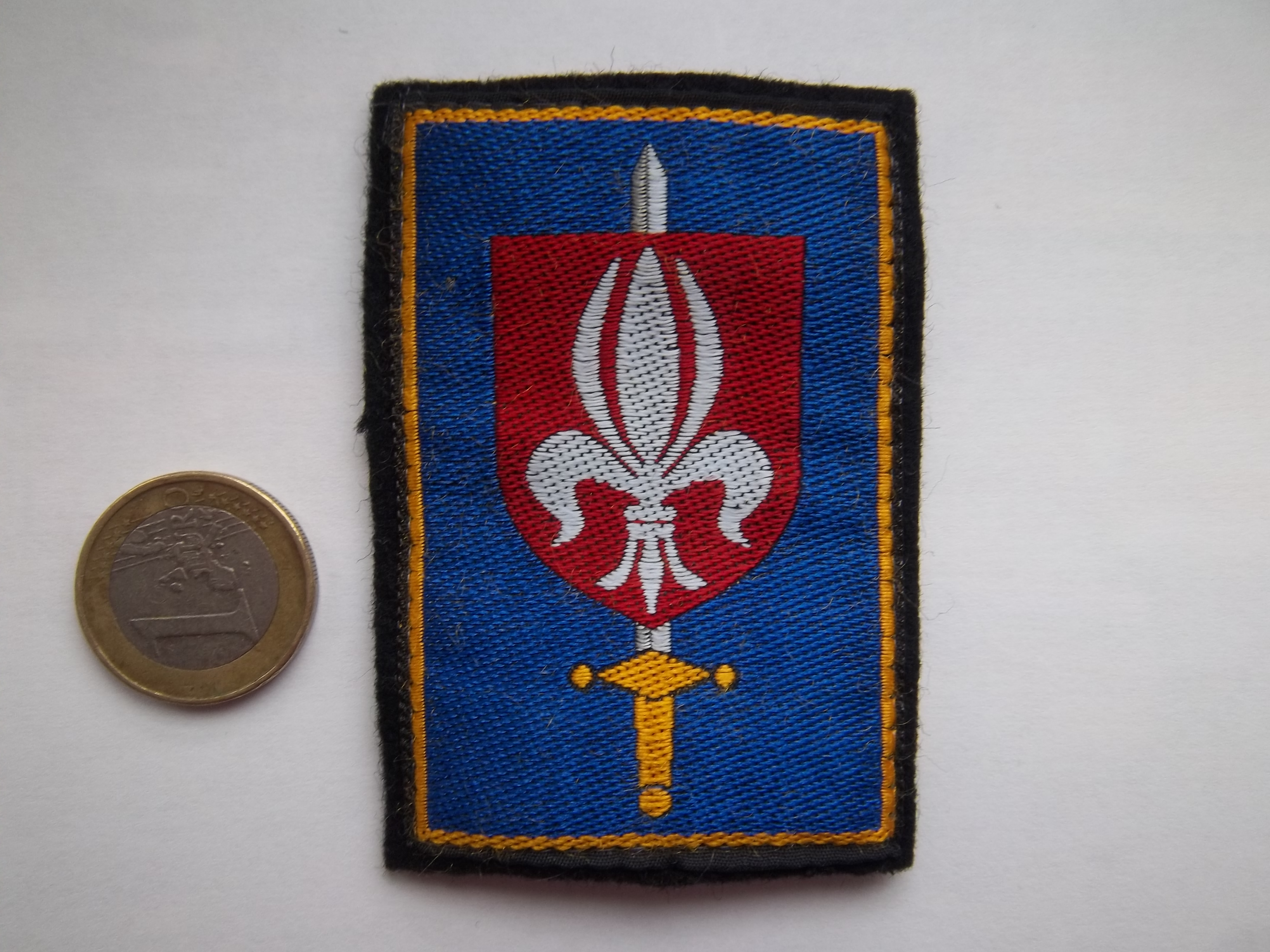 Écusson de commandement militaire de Lille à collectionner
