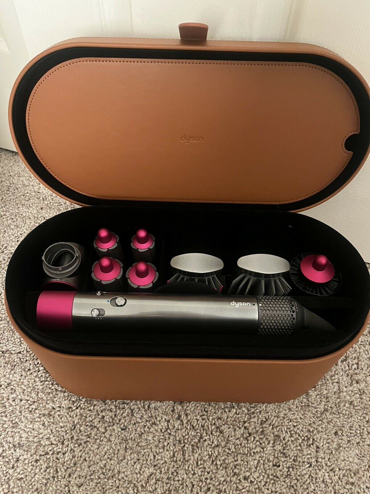Dyson Airwrap Nickel And Fuchsia