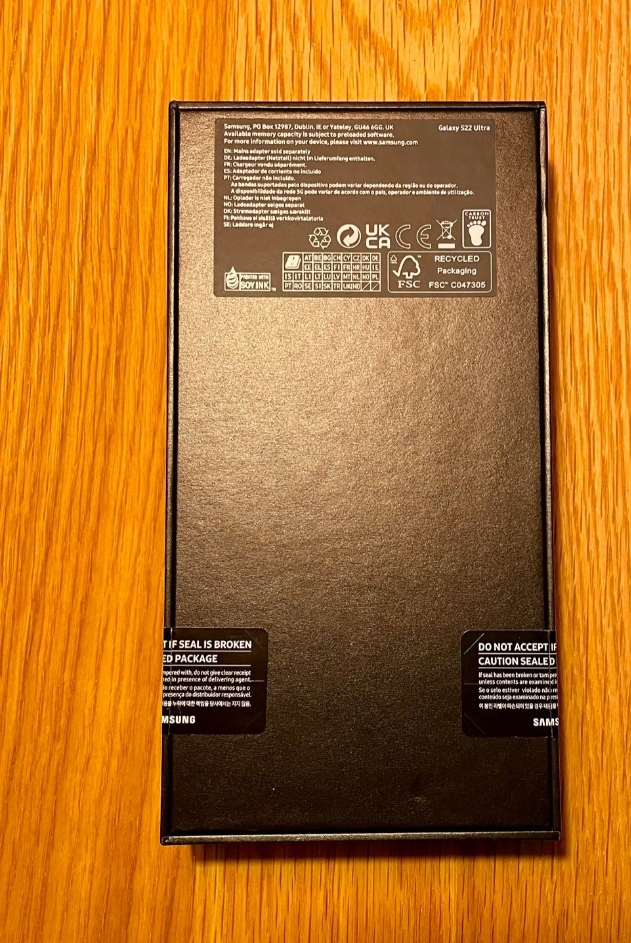 Samsung Galaxy s22 ultra neuve