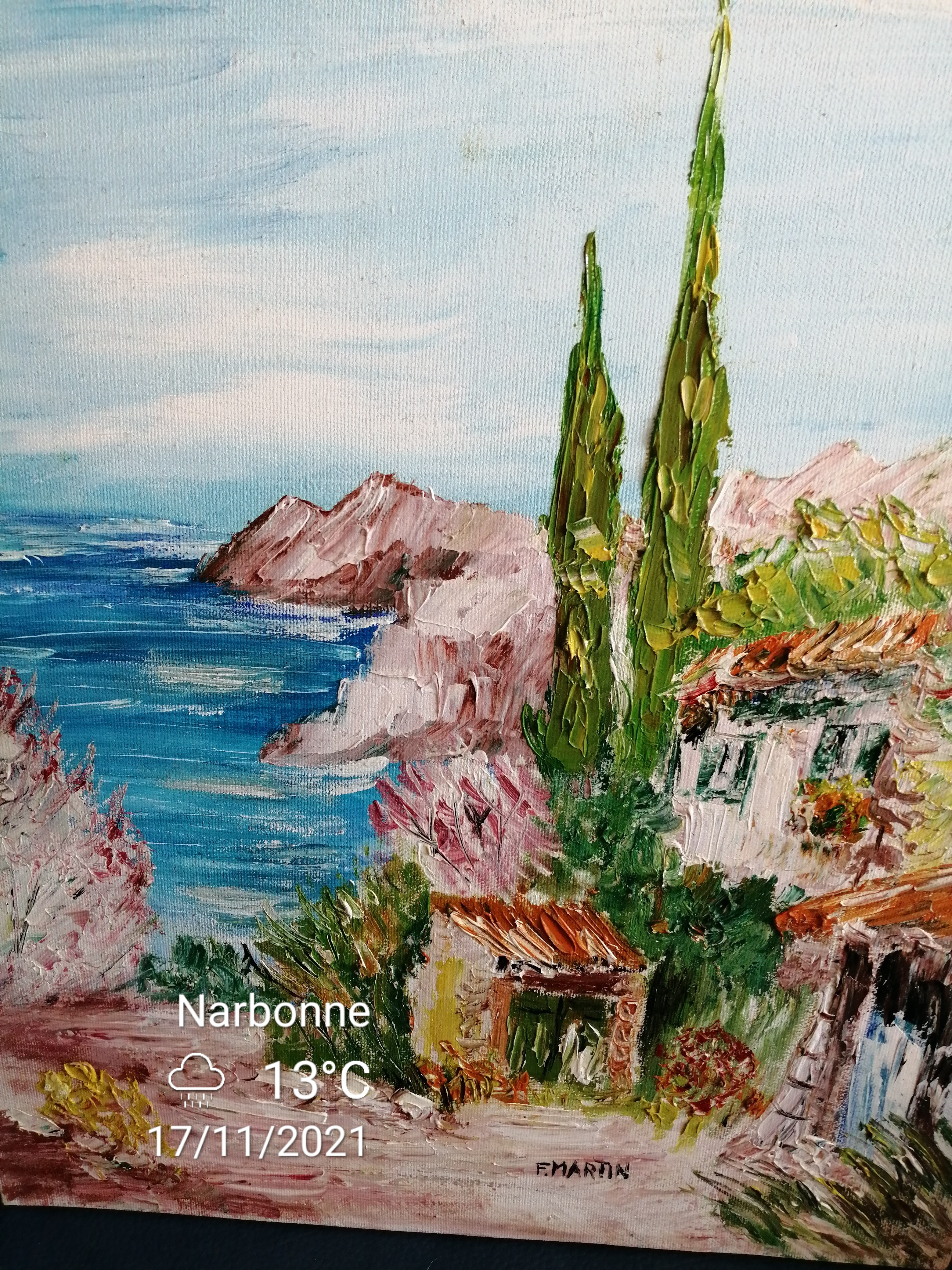 Cabanon sur la cote D'Azur