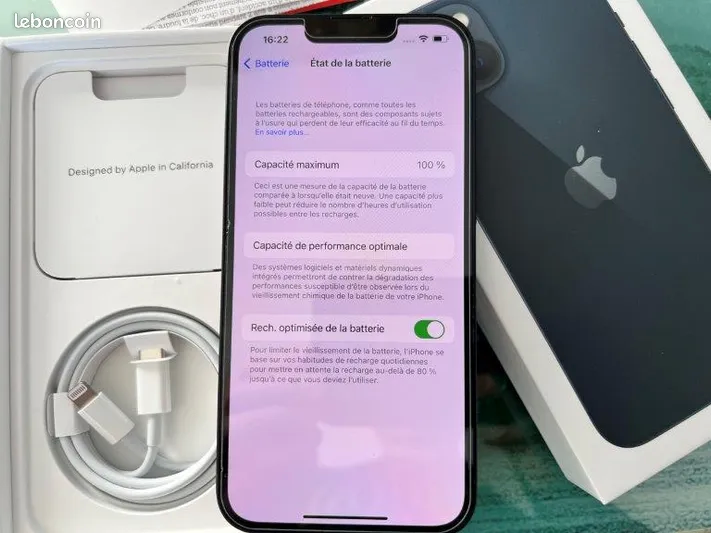 Iphone 13 pro max couleur Bleu