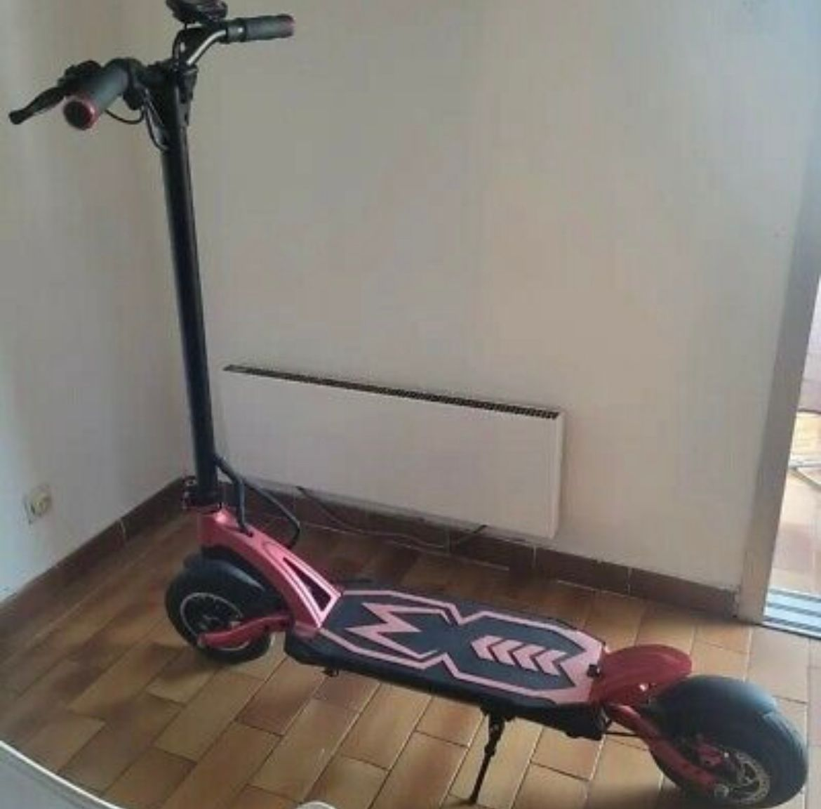 trottinette electrique KAABO MANTIS 10 rouge 800w 48v 55KM/H batterie 18.5ah - Miniature 2