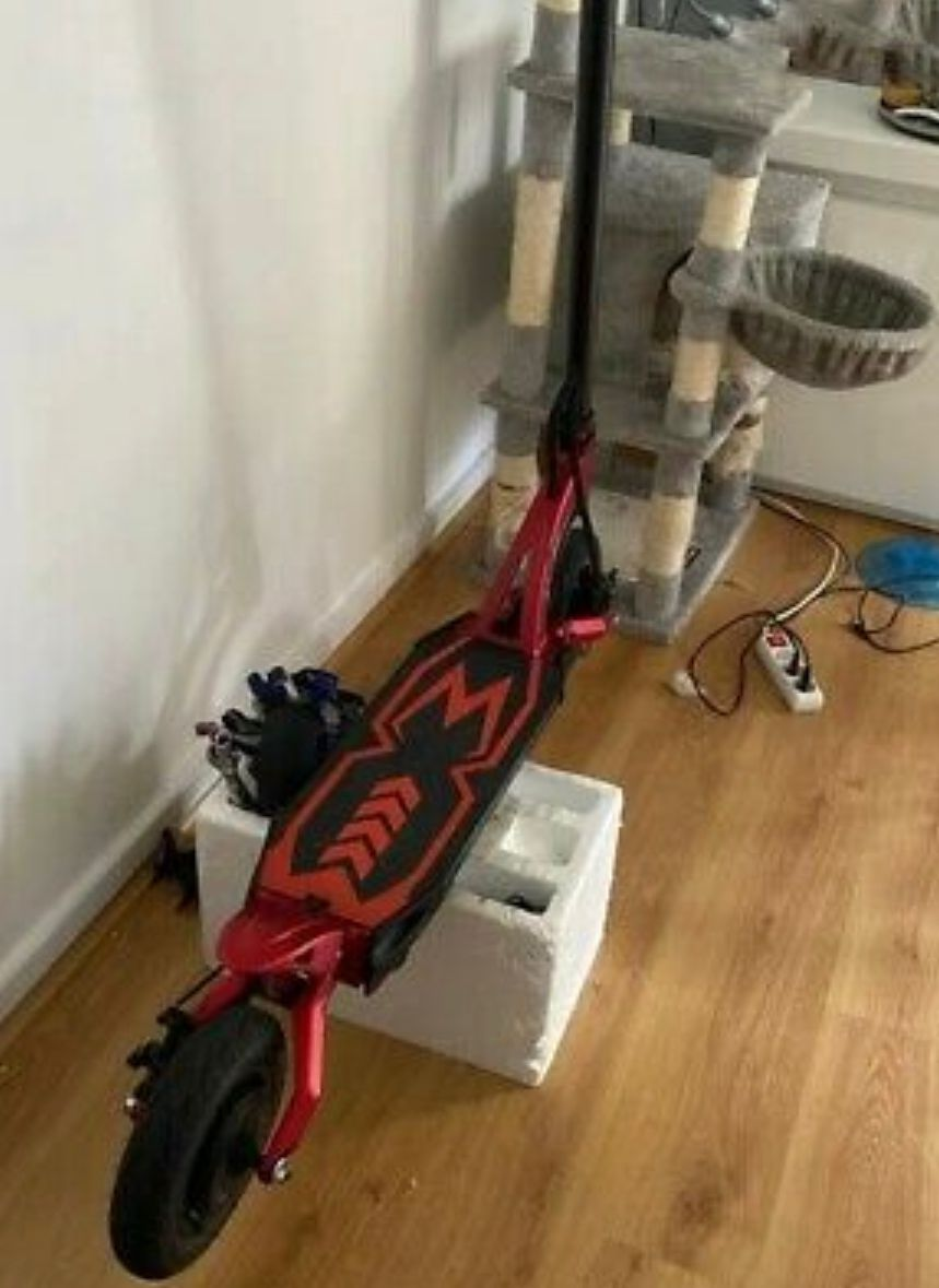 trottinette electrique KAABO MANTIS 10 rouge 800w 48v 55KM/H batterie 18.5ah