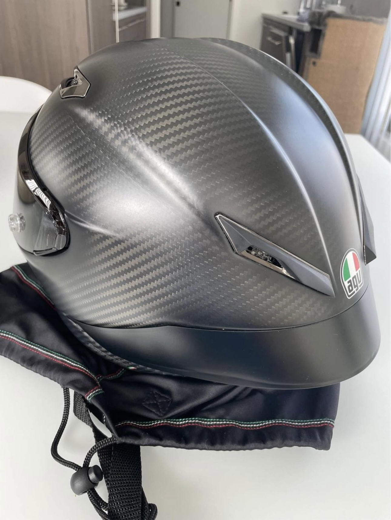 AGV Pista GP RR Matt Carbon