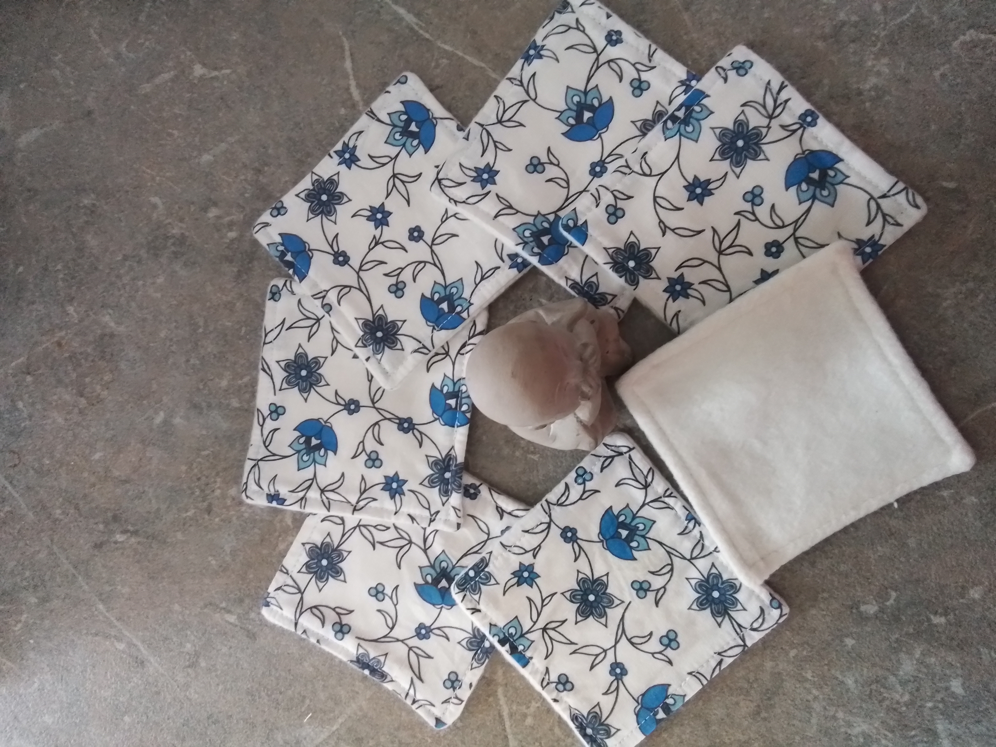 Lingettes démaquillante lavable