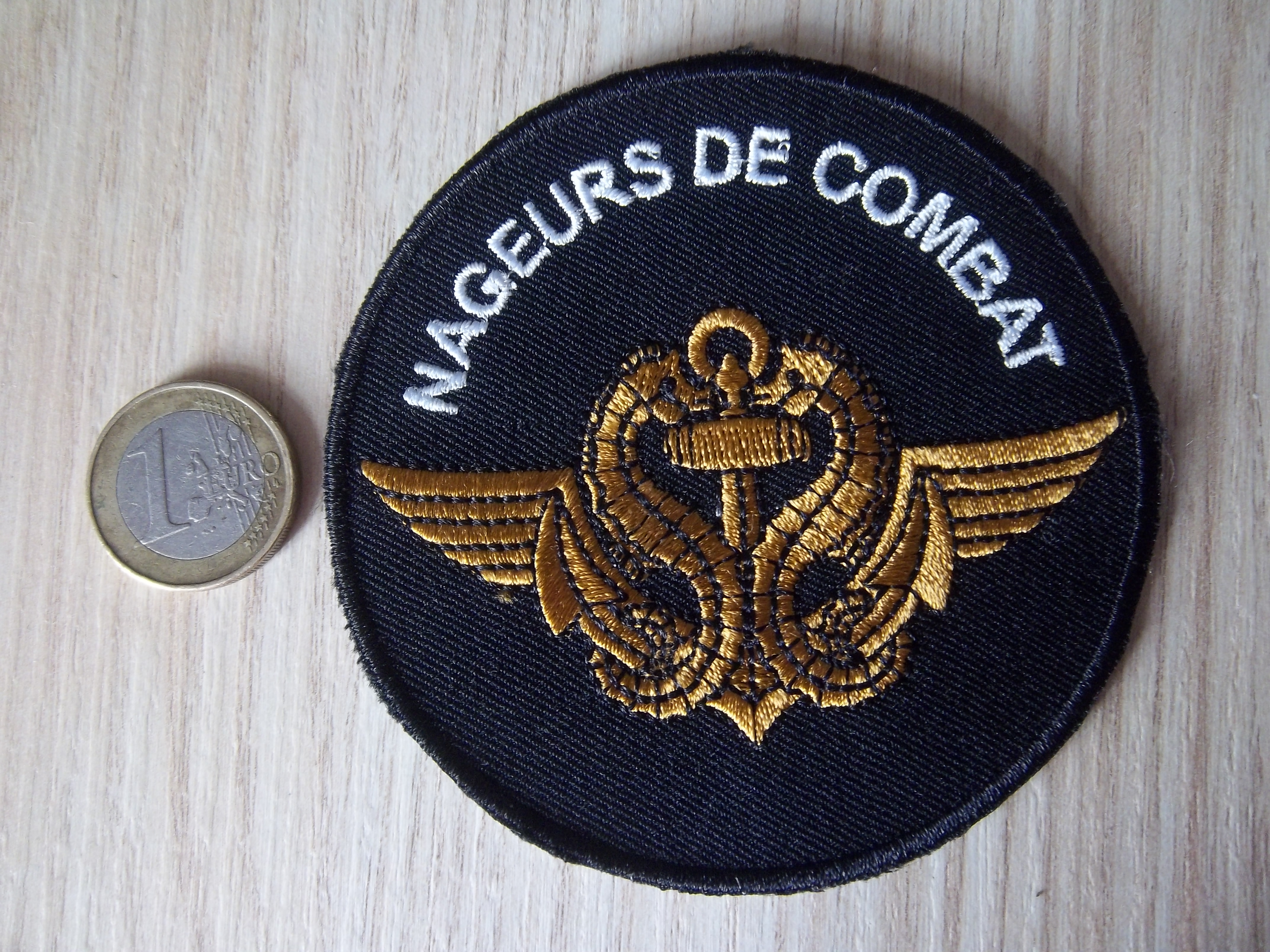 Écusson plongeur de combat homme-grenouille obsolète