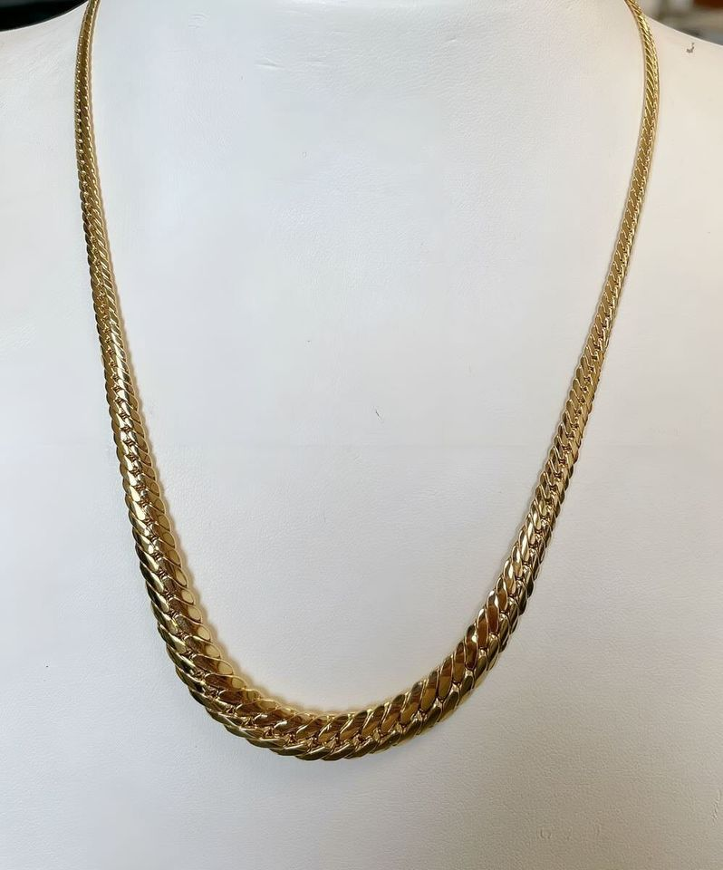 Collier et bracelet en or 18 carats - 23 grammes pour femme - Miniature 3