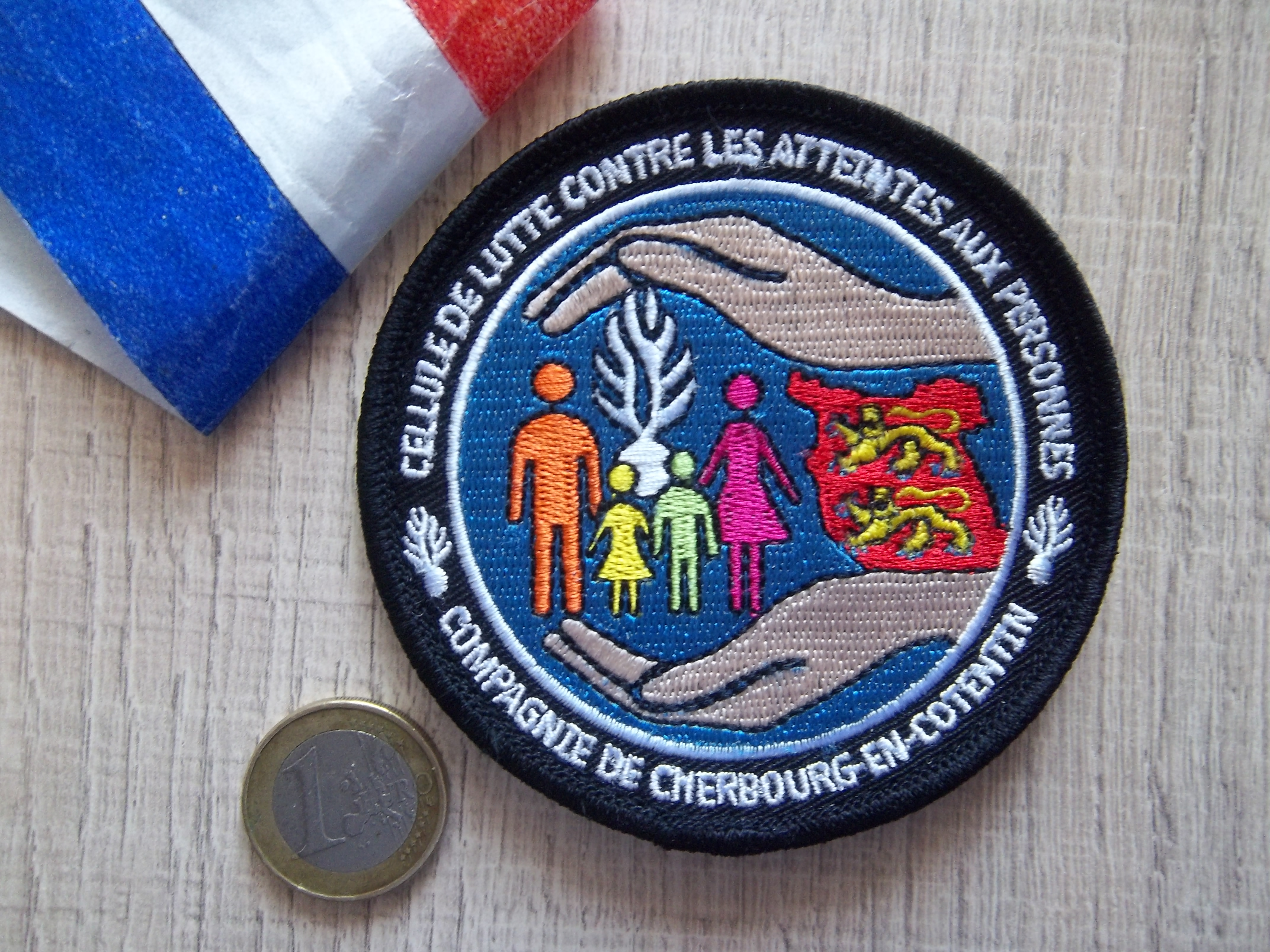 Écusson militaire gendarmerie Cherbourg-en-Cotentin